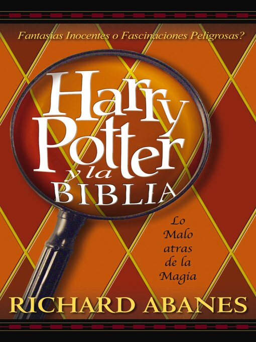 Title details for Harry Potter y la Biblia by Richard Abanes - Available
